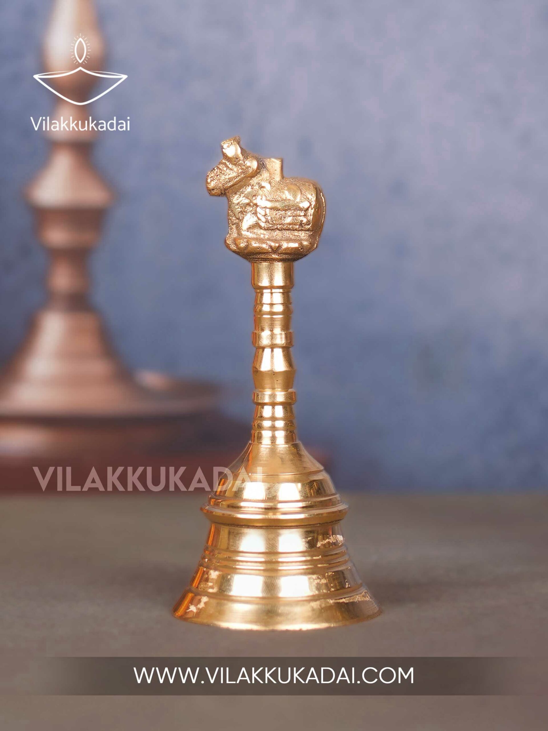 nandhi-bell-brass-6-3-inch nandhi bell brass