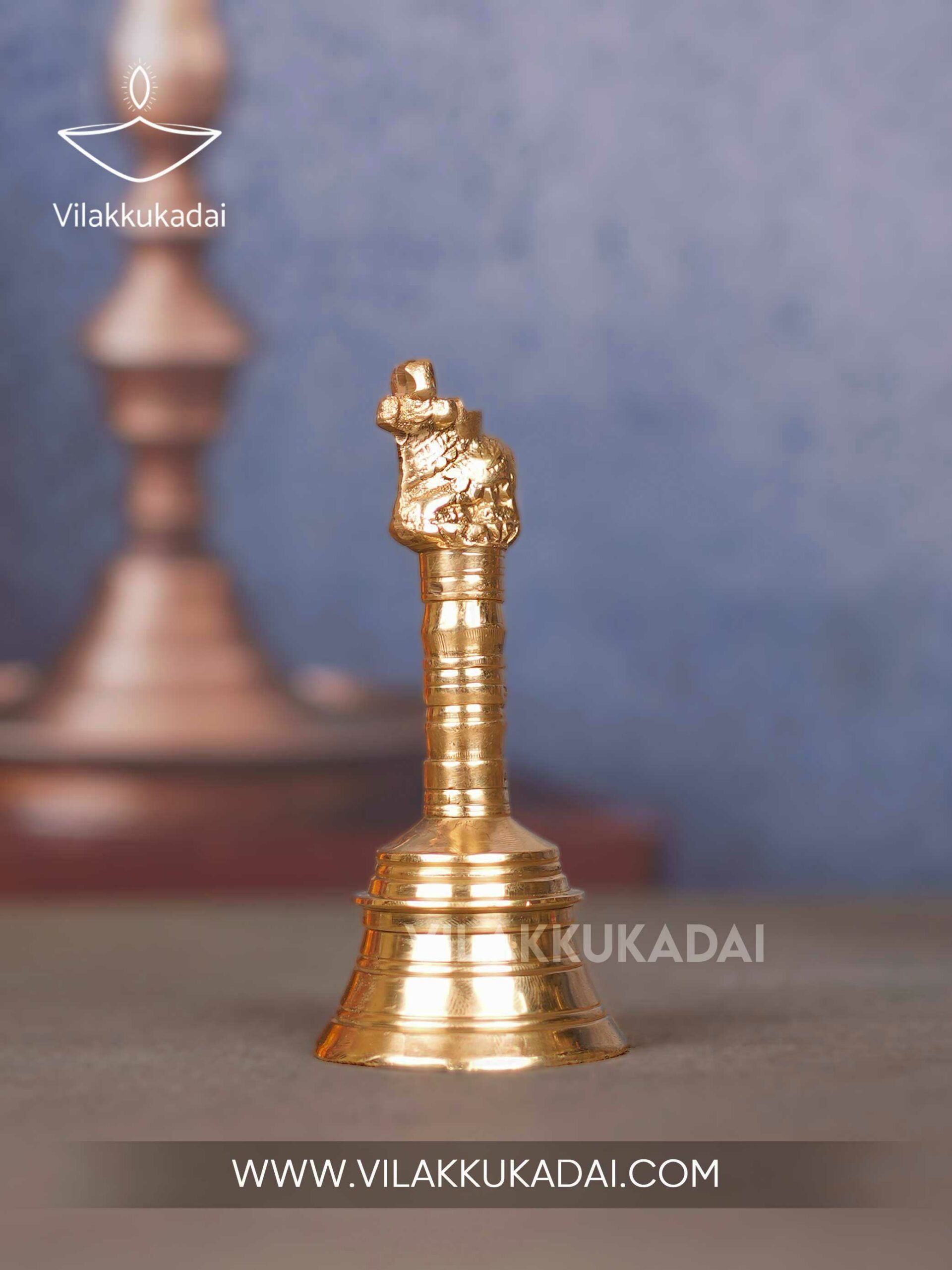 nandhi-bell-brass-4-5-inch nandhi bell brass