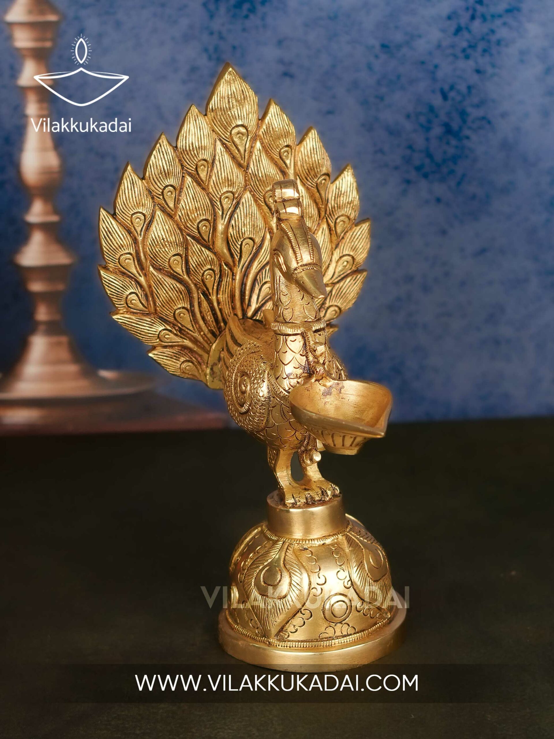 peacock-lamp-12-inch peacock lamp