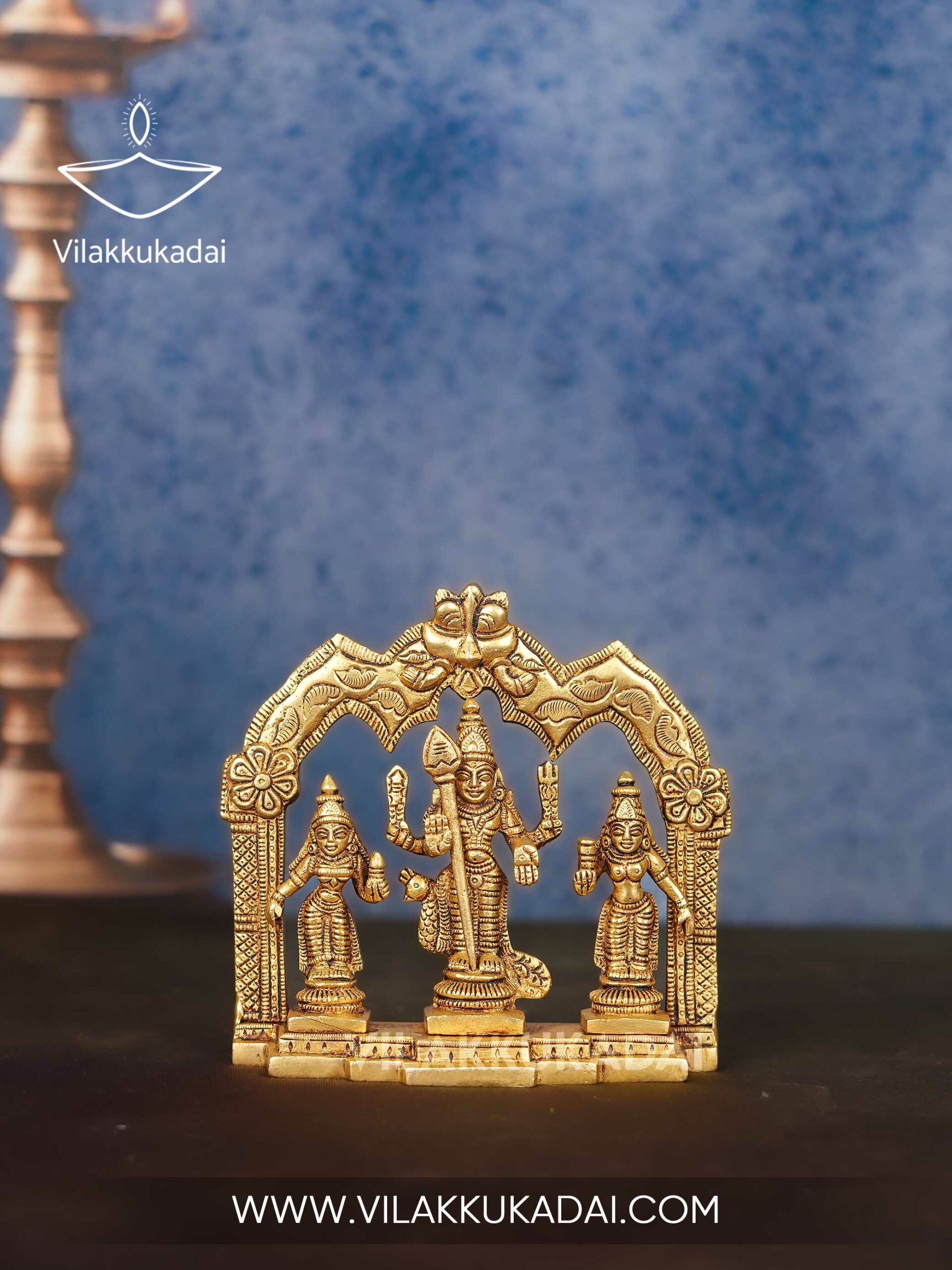 murugar-family-with-thiruvachi-5-inch murugar family with thiruvachi