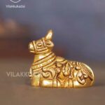 brass nandhi statue