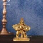 sitting garudan statue