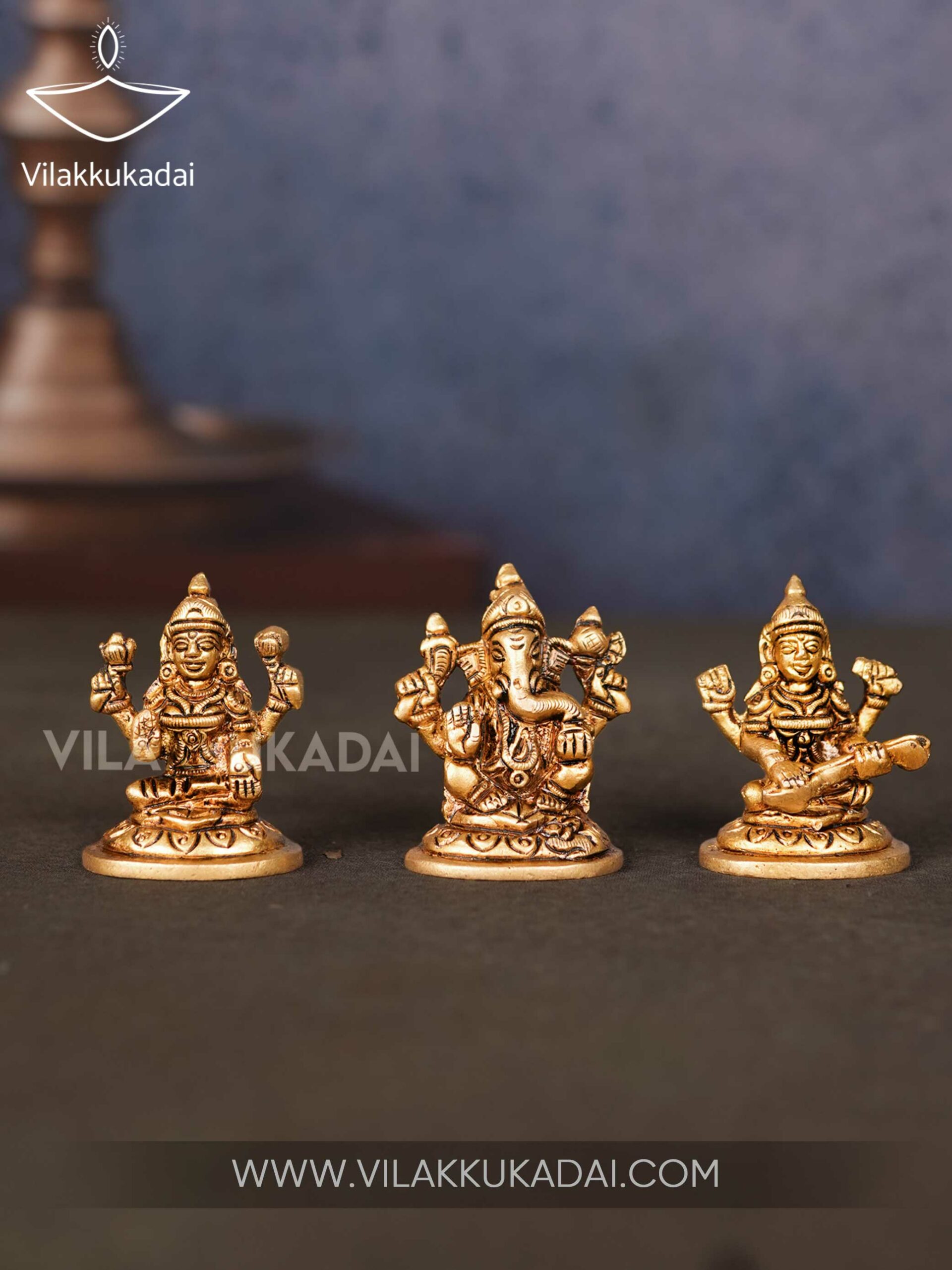 lakshmi-ganesh-saraswati-idols-1-5-inch lakshmi ganesh saraswati idols