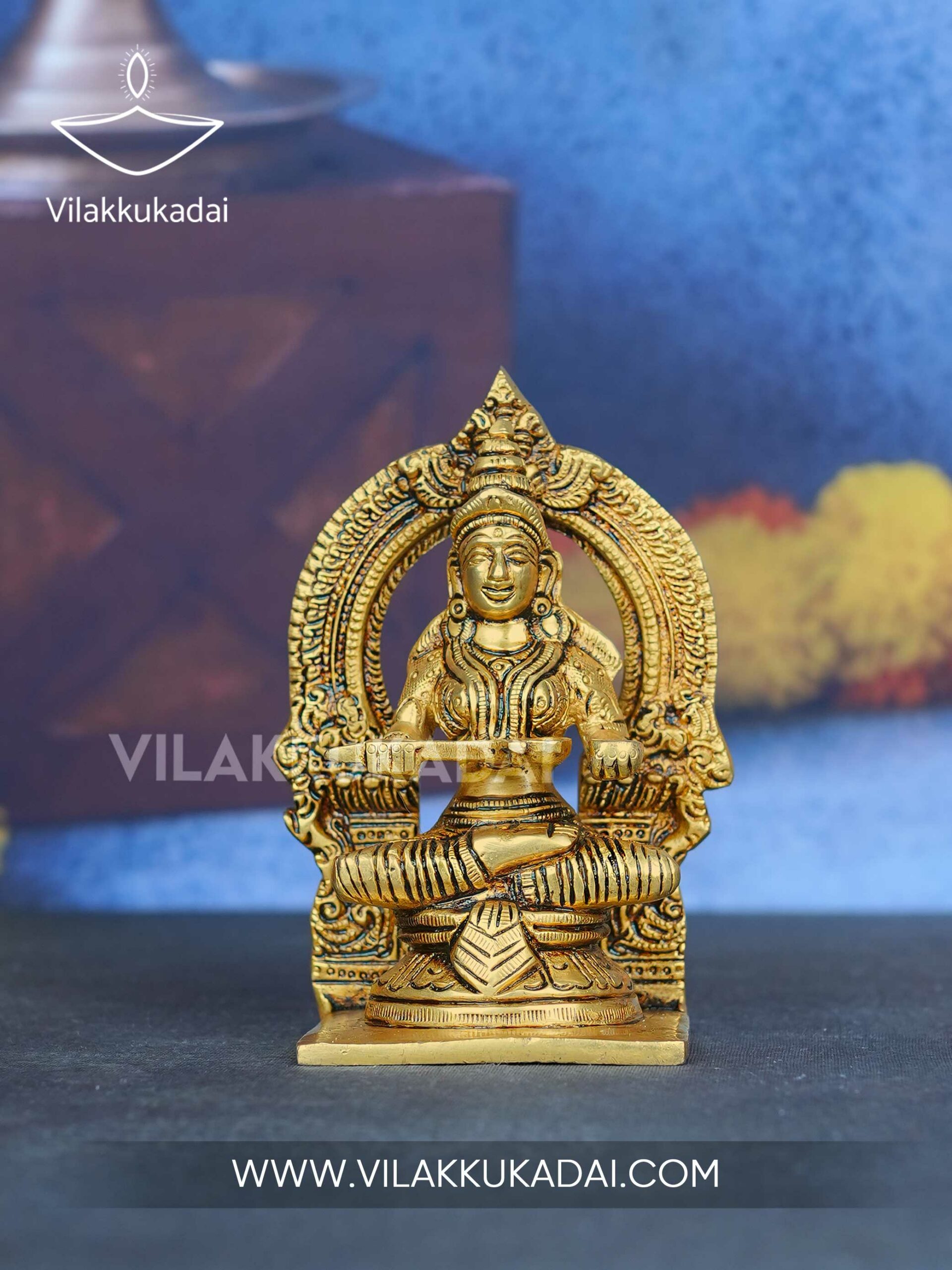 annapoorani-with-thiruvachi-5-5-inch annapoorani with thiruvachi