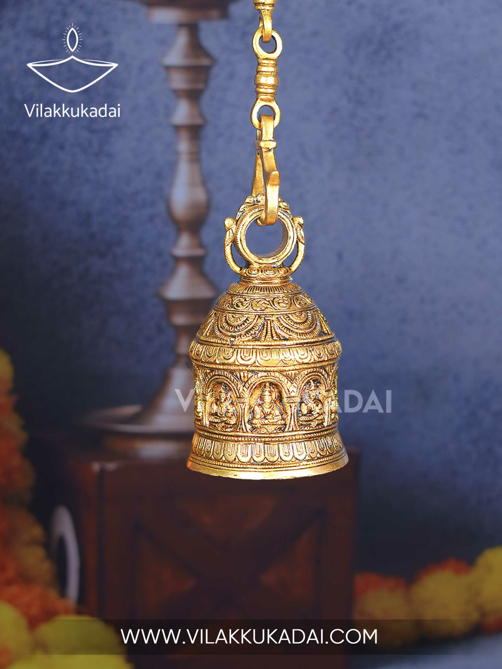 antique-bell-6-5-inch antique bell