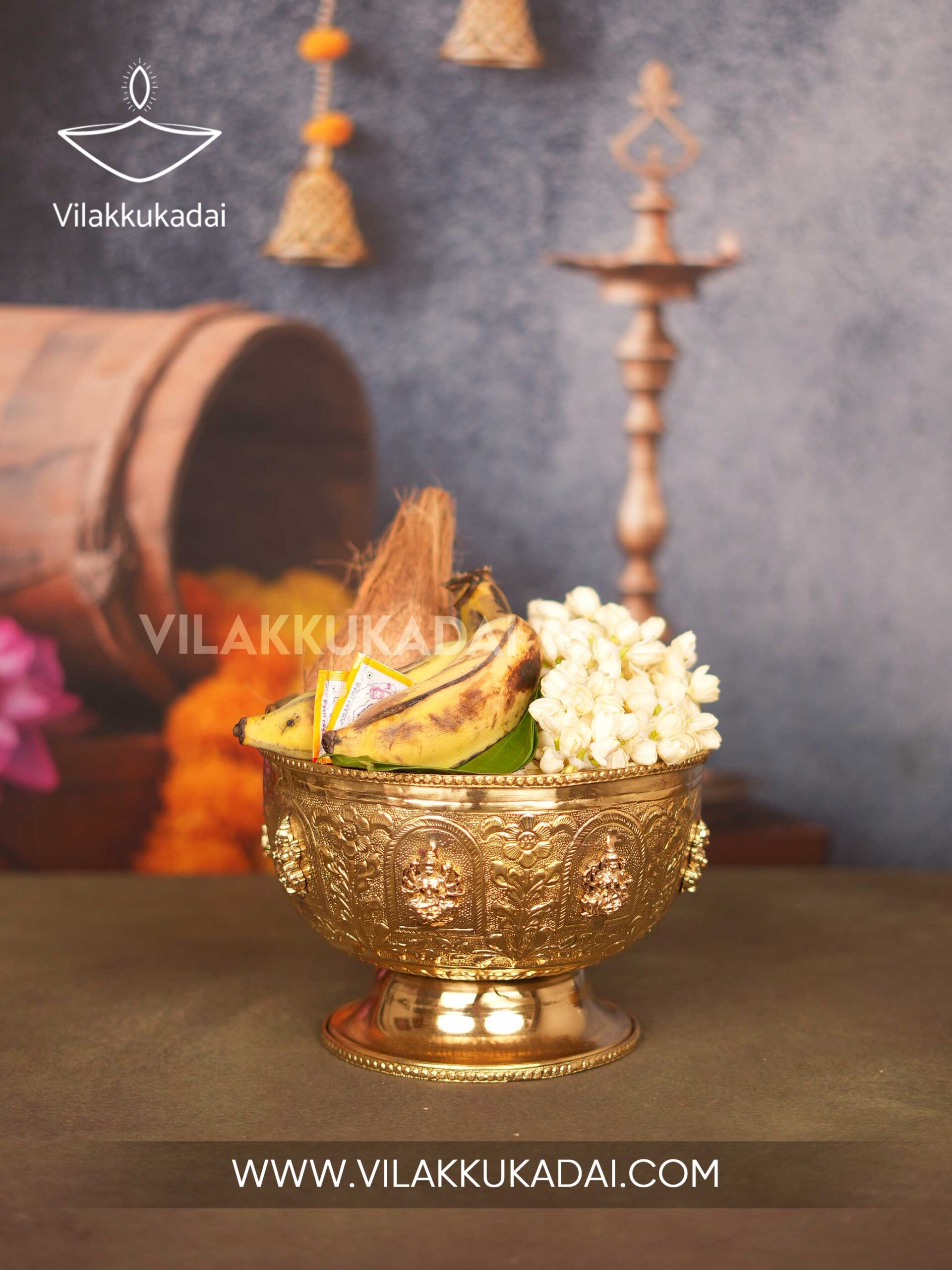 astalakshmi-flower-basket Astalakshmi Flower Basket