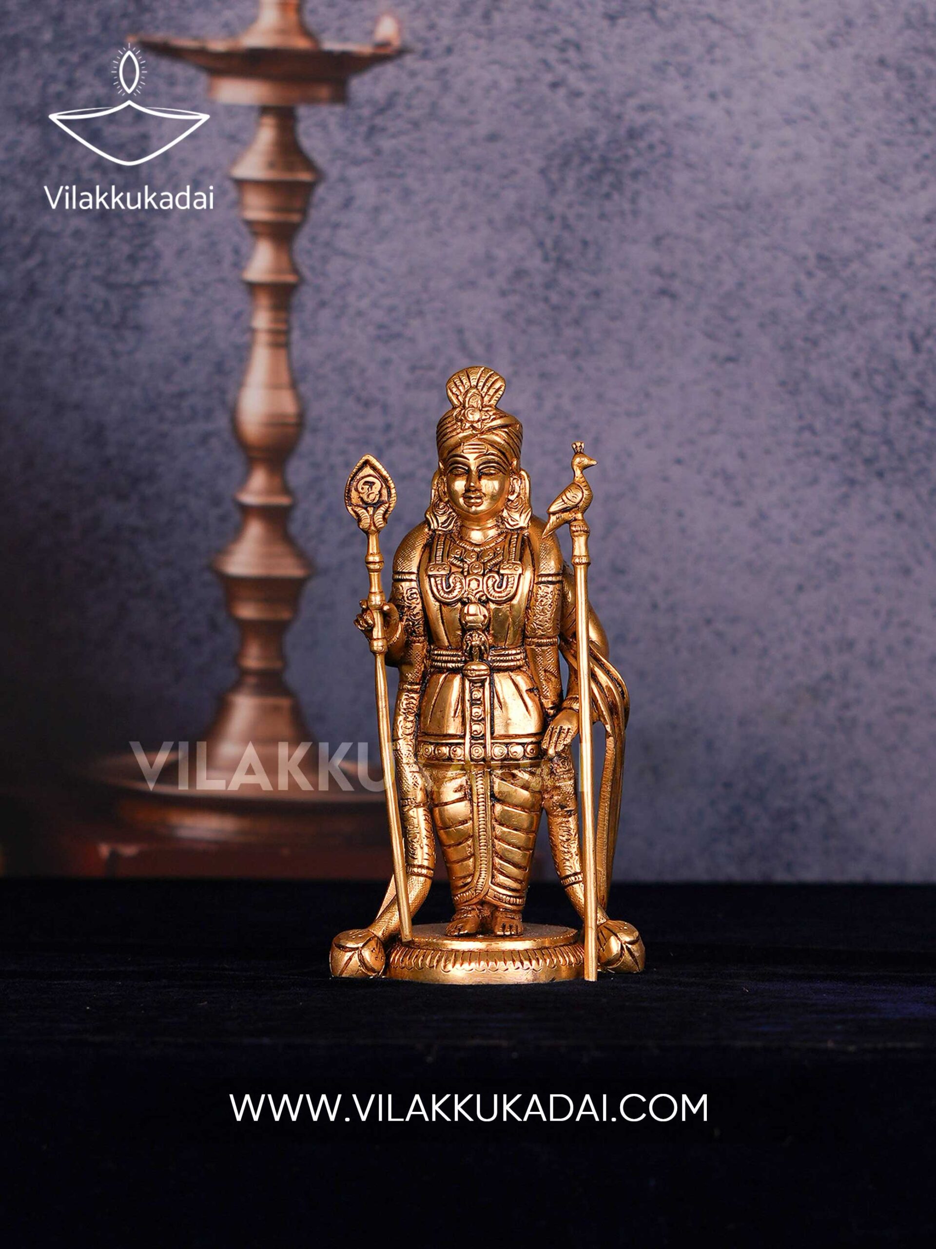 raja alangara murugan brass