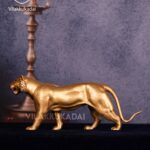 brass tiger statue