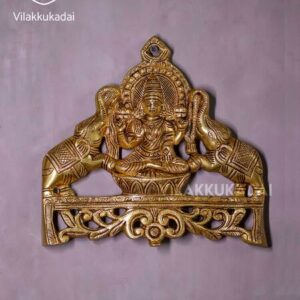 Brass Gajalakshmi Wall Hanging