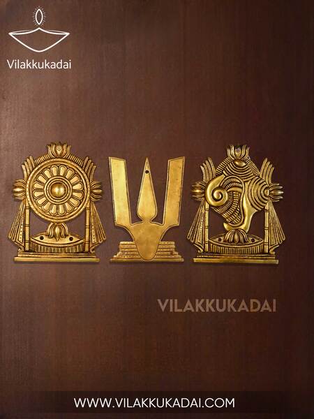 sangu namam chakram wall hanging sangu namam chakram wall hanging