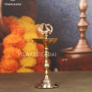 Annam Lamp No.1/ 6.5"/ Brass Annapakshi Kuthu Vilakku/ Annam Vilakku/ Deepam Diya