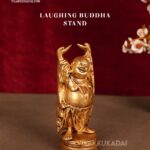 Standing Laughing Buddha statue for home and office décor