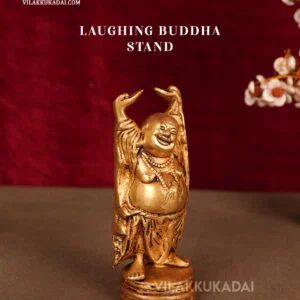Standing Laughing Buddha statue for home and office décor