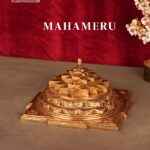 Mahameru 10 Inch Brass Sri Chakra Yantra