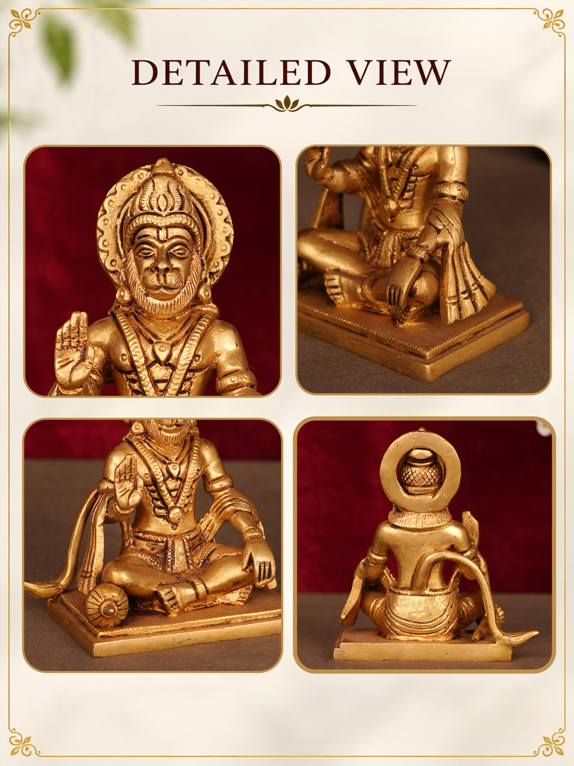 SITTING HANUMAN 5- 3