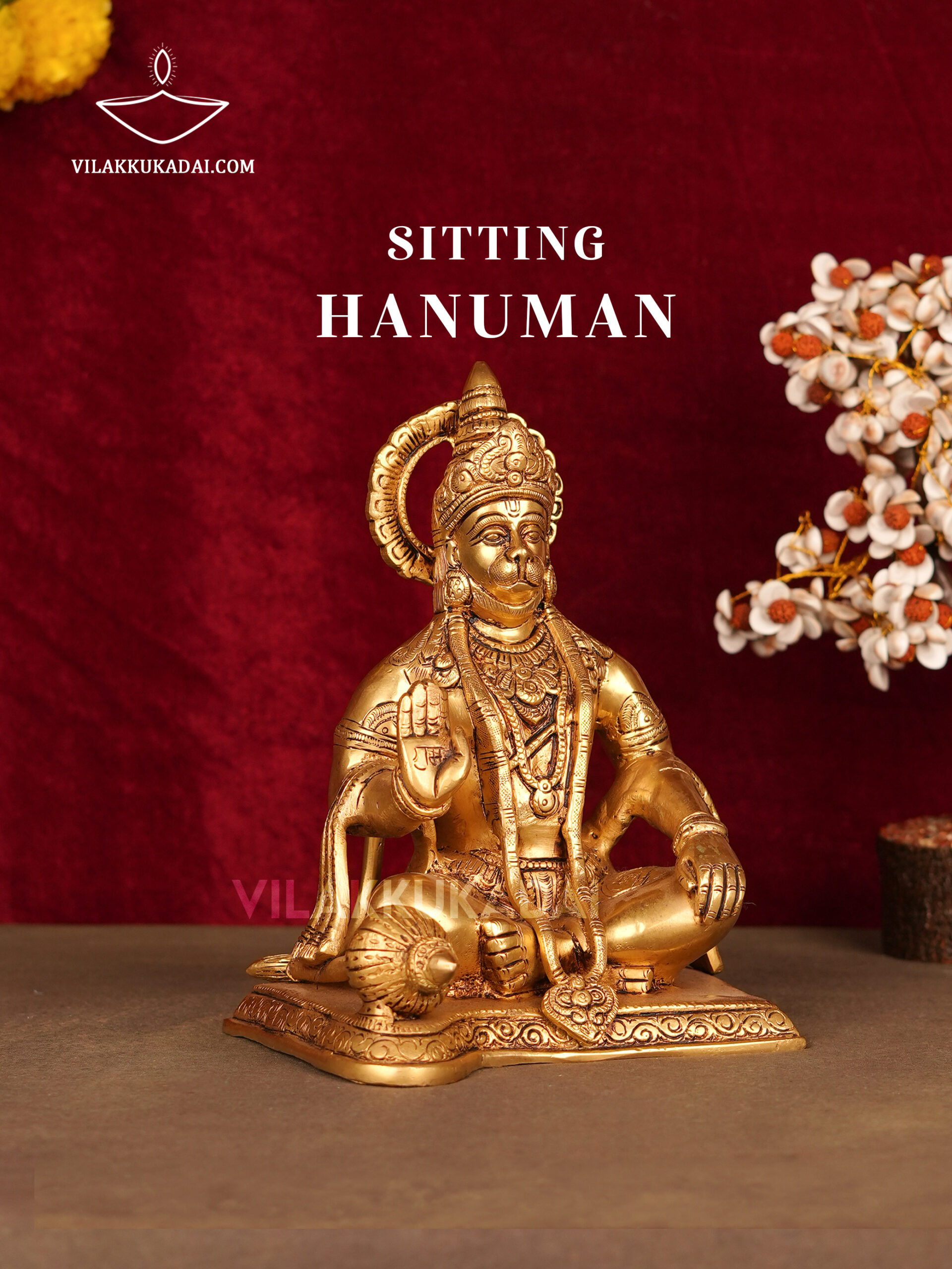 sitting hanuman