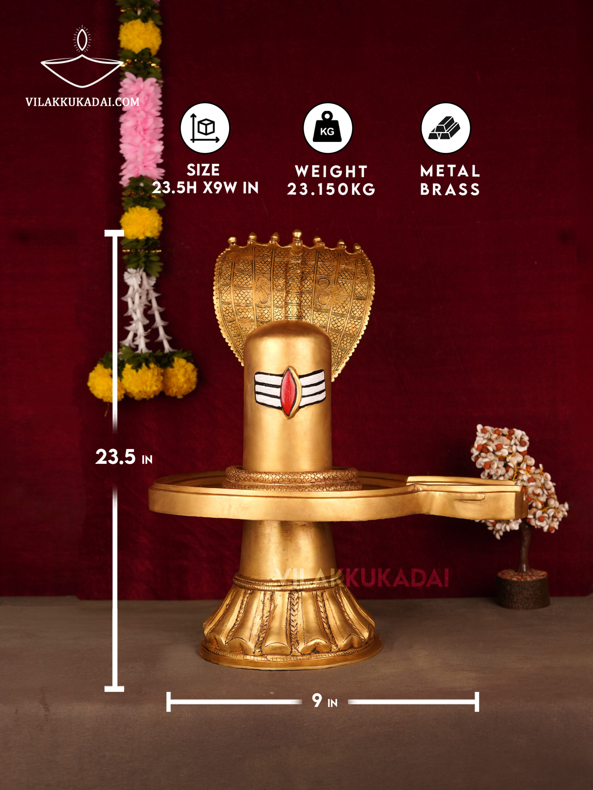 SIVALINGAM WITH NAGA PAGE - 2
